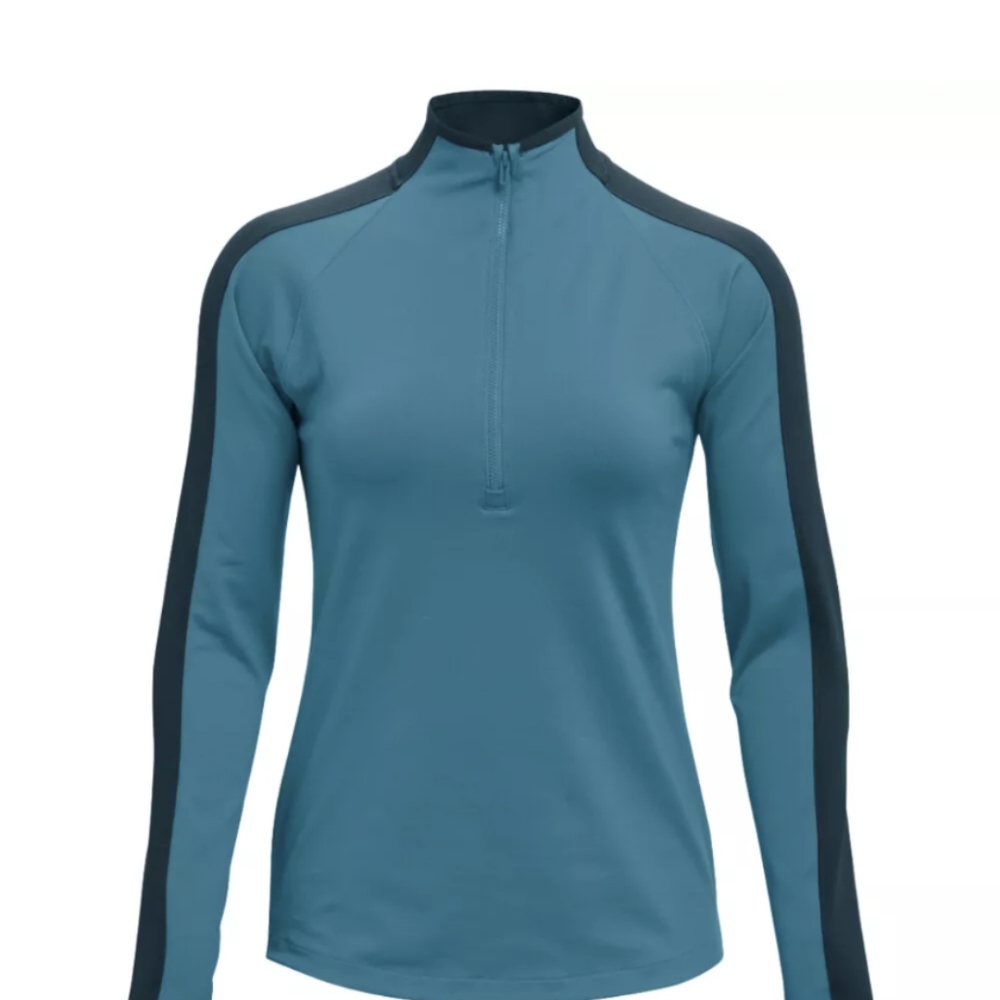 Women's Under Armour Storm Midlayer 1/2 Zip Blue Pullover XS NWT